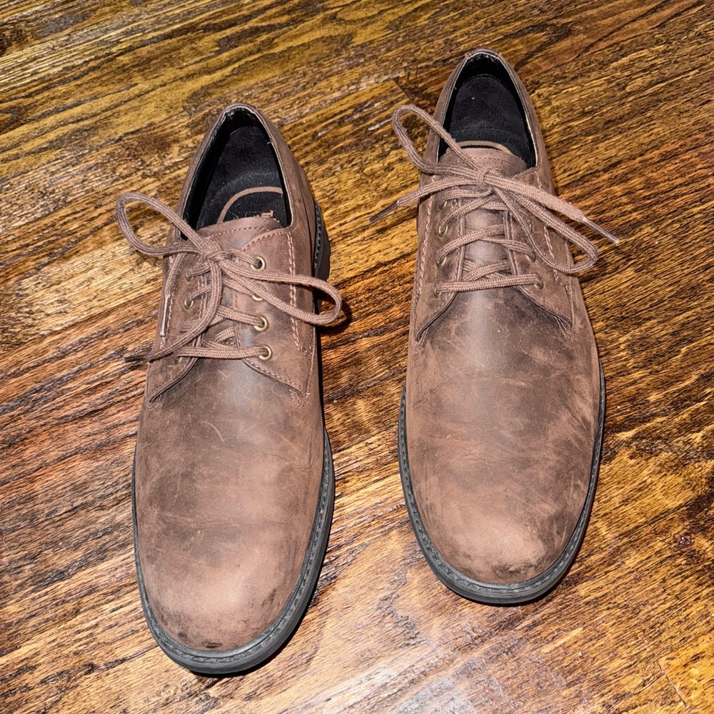 Timberland Men's Brown Leather Oxfords